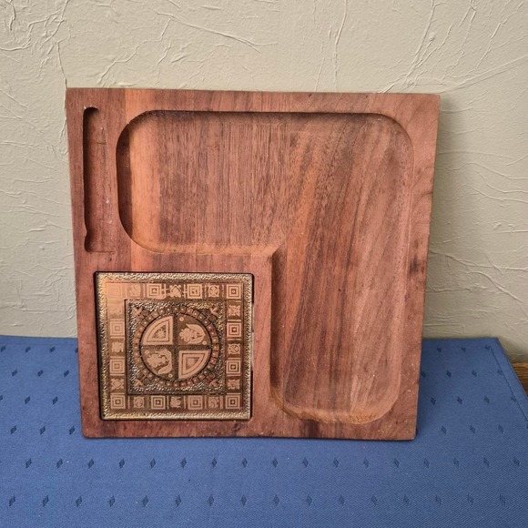 Other - "Woodland" cheese board designed by Georges Briard